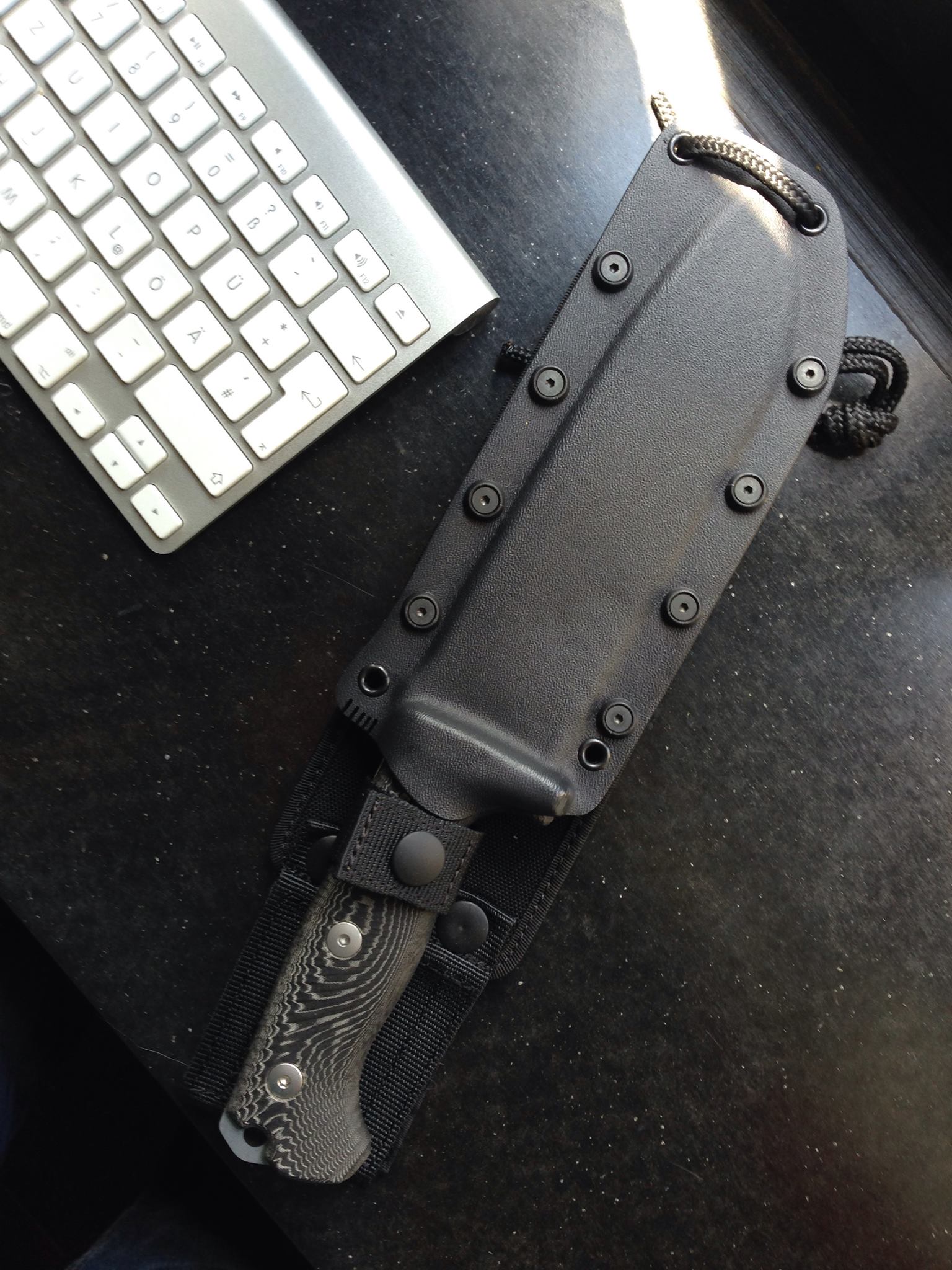 Ich lass Euch a Messer da…